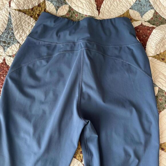 Lululemon align joggers in blue twill Size M athleisure yoga spring running gym - Picture 7 of 7